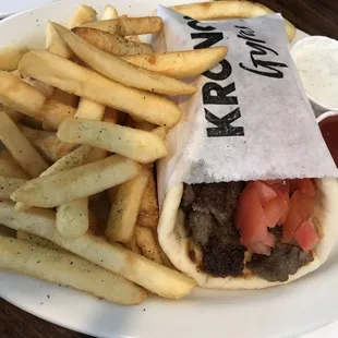 beef+lamb gyro