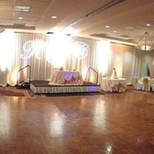 Amazing job at my wedding. Draped the entire room