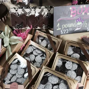 Yummy nonpareils , yep we make them fresh in house!!