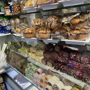 Fresh snacks and pastries
