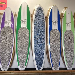 Monster selection of paddleboards at Mello Marine.