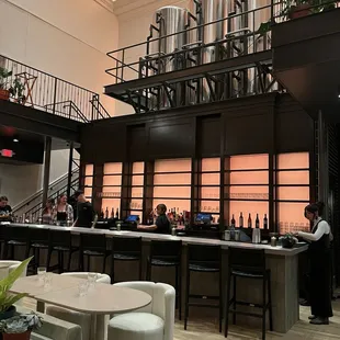 Gorgeous redone bar!