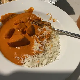 Take out Chicken Tikka Masala