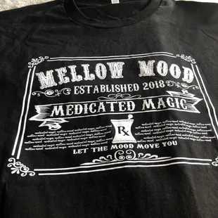 1 of my many mellow mood shirts