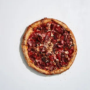 pizza, food