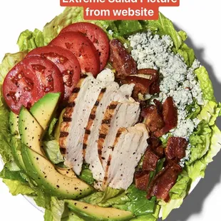 Website Elevated Salad - what my salad should have looked like but did not