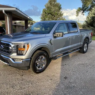 My new 2022 F-150 XLT truck. Purchased at Melloy Ford Dealership in Los Lunas, NM