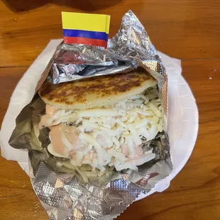 Pork Arepa