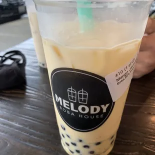 Mango Jasmine Milk Tea