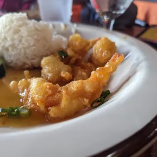 Orange shrimp