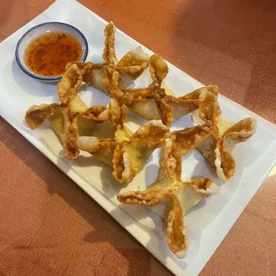 Crab rangoons