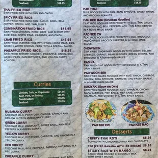 Menu - to go 10/23 p.03