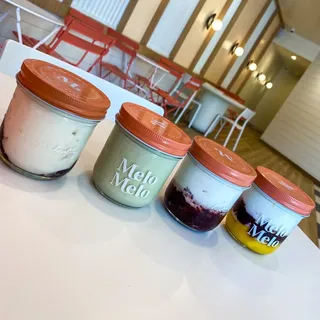 Matcha Coconut Jelly
