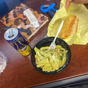 Free bread on the side too