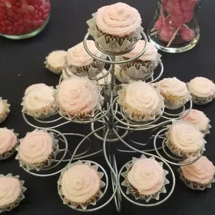 Mi I pink cupcakes