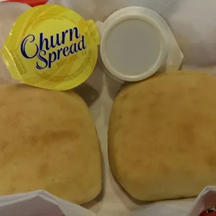 Homemade, very very good, dinner rolls.