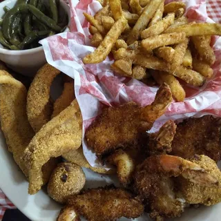 Fried Catfish & Shrimp Combo