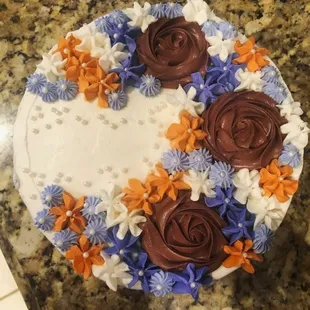 Beautiful cake for a customer's daughter