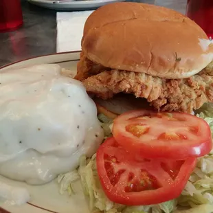 Pork Tenderloin Deluxe Sandwich