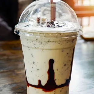 Chocolate Chip Java Milkshake