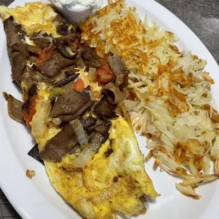 Gyro Omelet