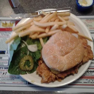 Pork Tenderloin Sandwich