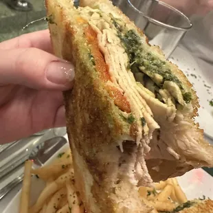 IG just named it "your new obsession": Turkey Pesto Melt