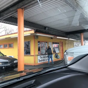 Mel's Drive-in when you pull up