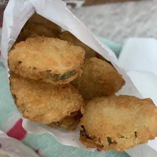 Fried pickles