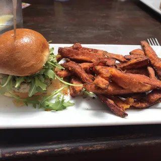 Turkey Goat Cheese Slider