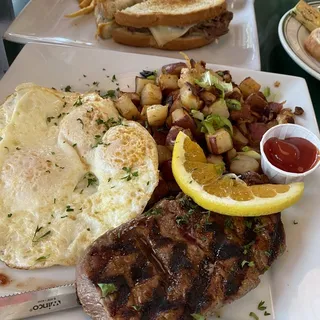 New York Steak And Eggs