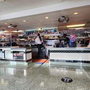 interior, sushi and sashimi
