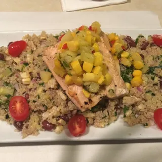 Quinoa and Kale Salad.