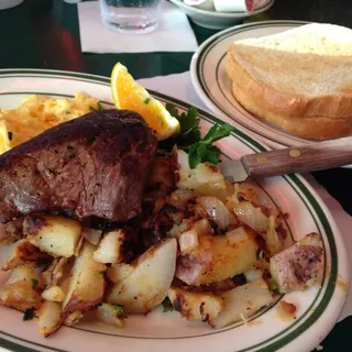New York Steak and Eggs