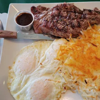New York Steak And Eggs