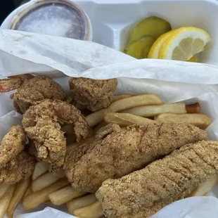 Fish &amp; Shrimp Combo