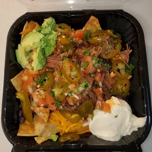 Short ribs nachos