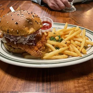 Creole Fried Chicken Sandwich