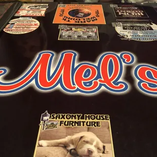 a dog laying on a table