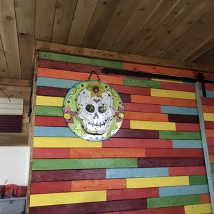 North wall that my son liked so he took a picture