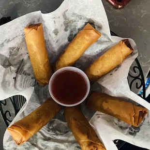 The lumpia was great.