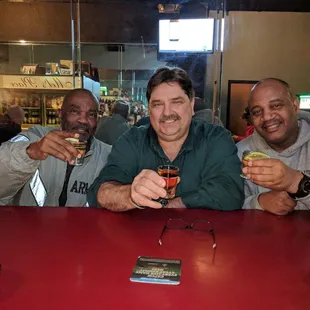 Another tequila toast.