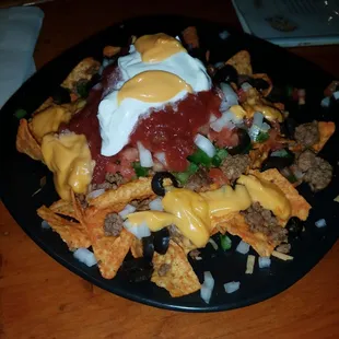 nachos, food