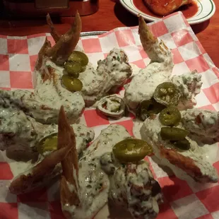 JALAPENO hot wings!!!