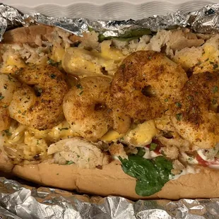 Shrimp Chicken Cheesesteak