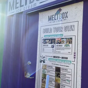 Exterior of food container