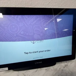 Kiosk to place your order