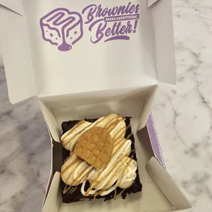 Fluffer Nutter Brownie