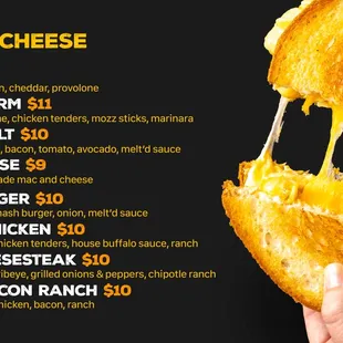 Grilled Cheese Sandwiches