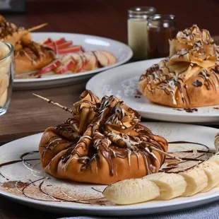 Apple Cinnamon, Banana Cinnamon and Pina Colada Pouch